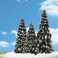Woodland Scenics TR3567 Dusted Snow Trees - 2 to 3.5 in - 5 Pack - product image
