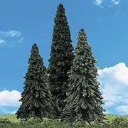 Woodland Scenics TR3568 Forever Green Trees - 3.5 to 5.5 in - 4 Pack - product image