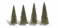 Woodland Scenics TR3568 Forever Green Trees - 3.5 to 5.5 in - 4 Pack - view 4