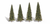Woodland Scenics TR3568 Forever Green Trees - 3.5 to 5.5 in - 4 Pack - view 5