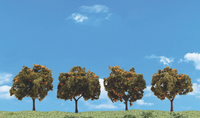 Woodland Scenics TR3592 Orange Trees - 2 to 3 in - 4 Pack - view 4