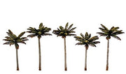 Woodland Scenics TR3597 Palm Trees - 3 to 3.75 in - 5 Pack - product image