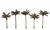 Woodland Scenics TR3597 Palm Trees - 3 to 3.75 in - 5 Pack - view 5