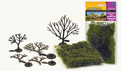 Woodland Scenics Tree Kit – 1-1/4 to 3 in – 5 Pack – TR4193