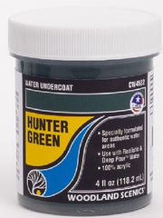 Woodland Scenics CW4532 Hunter Green Water Undercoat - product image