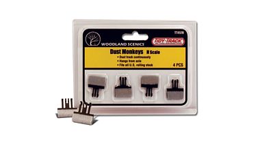 Woodland Scenics TT4570 Tidy Track Dust Monkeys - N Scale - product image