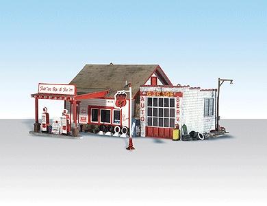 Woodland Scenics BR4922 Fill'er Up & Fix'er - Built & Ready - N Scale - product image