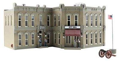 Woodland Scenics BR4930 – Municipal Building – Built & Ready Landmark Structure – N Scale #4930 product image