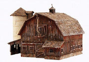 Woodland Scenics BR4932 Old Weathered Barn - Built & Ready - N Scale - product image