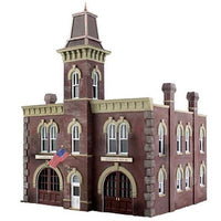 Woodland Scenics BR4934 Firehouse - Built & Ready - N Scale - product image