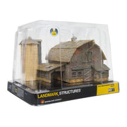 Woodland Scenics BR5038 Old Weathered Barn - Built & Ready - HO Scale - view 5