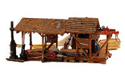 Woodland Scenics BR5044 Buzz's Sawmill - Built & Ready - HO Scale - product image