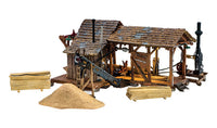 Woodland Scenics BR5044 Buzz's Sawmill - Built & Ready - HO Scale - view 4