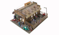 Woodland Scenics BR5045 Deuce's Cycle Shop - Built & Ready - HO Scale - view 5