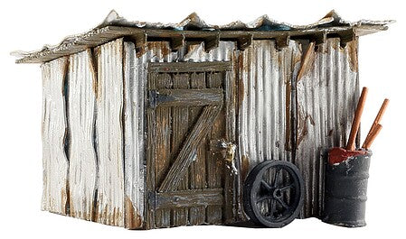 Woodland Scenics BR5056 Tin Shack - Built & Ready - HO Scale - product image