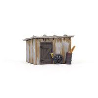 Woodland Scenics BR5056 Tin Shack - Built & Ready - HO Scale - view 4
