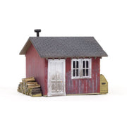 Woodland Scenics BR5057 Work Shed - Built & Ready - HO Scale - view 3