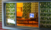 Woodland Scenics BR5061 Double Decker Trailer HO scale model, illuminated interior detail