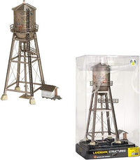 Woodland Scenics BR5064 Rustic Water Tower - Built & Ready - HO Scale - product image