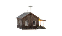 Woodland Scenics BR5065 Rustic Cabin - Built & Ready - HO Scale - view 5
