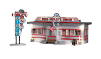 Woodland Scenics HO Built & Ready Miss Molly's Diner – BR5066 - product image