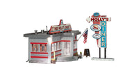 Woodland Scenics HO Built & Ready Miss Molly's Diner – BR5066 - view 4