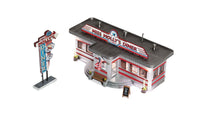 Woodland Scenics HO Built & Ready Miss Molly's Diner – BR5066 - view 5