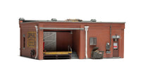 Woodland Scenics BR5069 Smith Brothers TV and Appliance HO scale building, rear loading dock