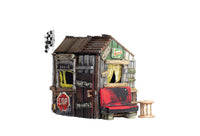 Woodland Scenics BR5072 Kids Clubhouse - Built & Ready - HO Scale - view 4