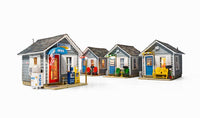 Woodland Scenics BR5073 Moonlite Motor Court - Built & Ready - HO Scale - view 4