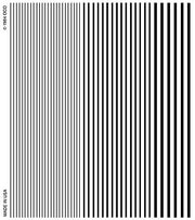 Woodland Scenics D513 Black Stripes Dry Transfers - product image