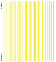 Woodland Scenics D516 Yellow Stripes Dry Transfers - product image