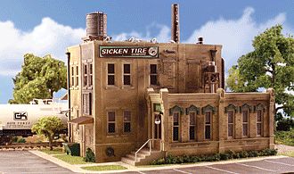 Woodland Scenics PF5204 Sicken Tire Company - N Scale Kit - product image