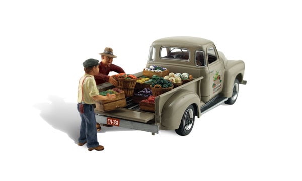 Woodland Scenics Paul's Fresh Produce HO Scale AutoScenes AS5561 - product image