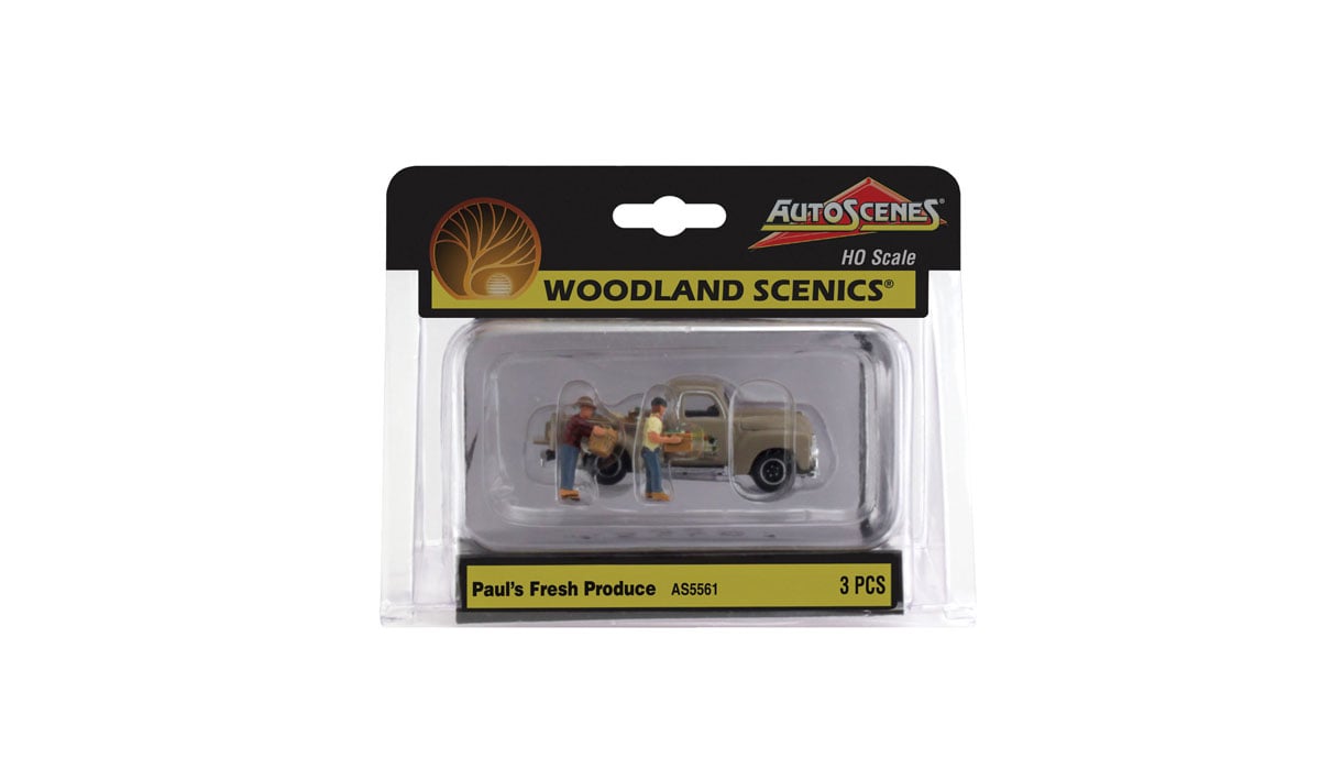 Woodland Scenics Paul's Fresh Produce HO Scale AutoScenes AS5561 - view 2