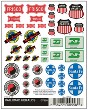 Woodland Scenics D558 Railroad Heralds Dry Transfers - view 3