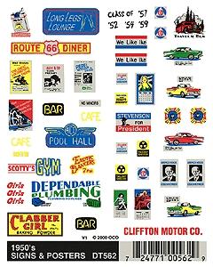 1950'S SIGNS & POSTERS product image