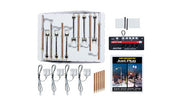 Woodland Scenics JP5902 Wooden Pole & Double Lamp Post Value Pack - HO Scale - view 3