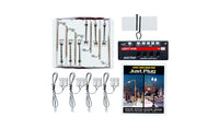 Woodland Scenics JP5914 Wooden Pole & Double Lamp Post Value Pack - N Scale - view 4