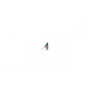Woodland Scenics JP5953 US Flag Wall Mount Small - Any Scale - view 3