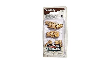 Woodland Scenics Outcropping Boulders terrain pieces