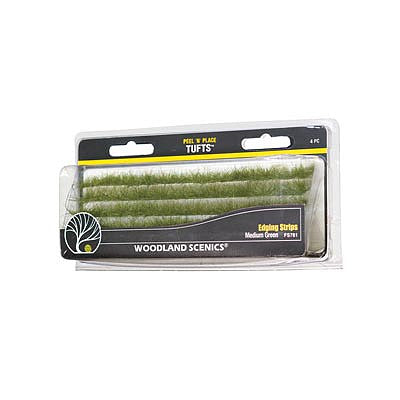 Woodland Scenics FS781 Dark Green Edging Strips - product image