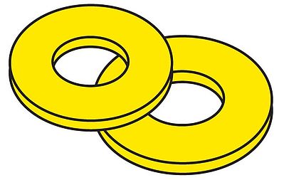 Woodland Scenics H893 1-72 Washers - product image