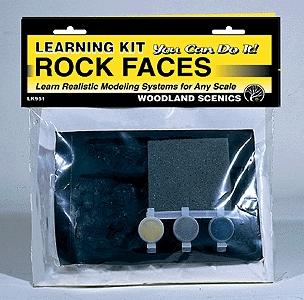 Woodland Scenics LK951 Rock Faces Learning Kit - product image