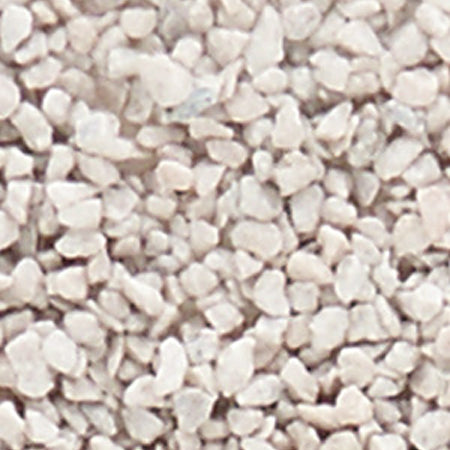 Woodland Scenics B1388 Light Gray Coarse Ballast texture close-up; supplied in a 57.7 cubic inch shaker