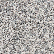 Woodland Scenics B1393 Gray Blend Fine Ballast texture close-up; supplied in a 57.7 cubic inch shaker