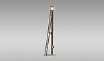 Woodland Scenics 5674 Wooden Yard Lamps O HO