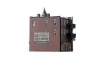 Woodland Scenics BR4938 Davenport Department Store, N scale, rear view.