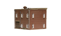 Woodland Scenics BR4945 Emilio's Italian Restaurant, N scale, rear view.