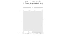 Woodland Scenics BR4945 Emilio's Italian Restaurant, N scale, footprint and dimensions.